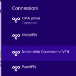 Come creare una connessione vpn in windows 8