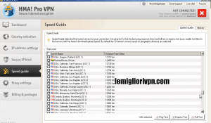 hidemyass video speed test