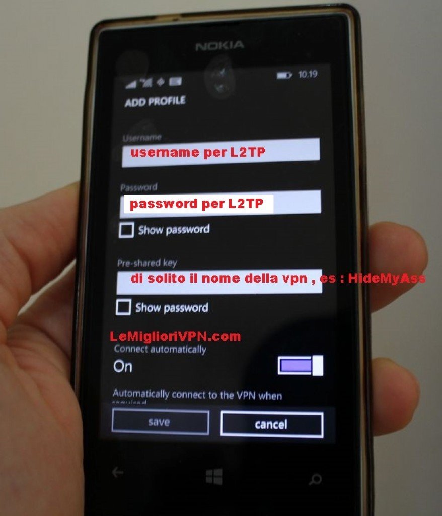 Vpn nokia lumia 520