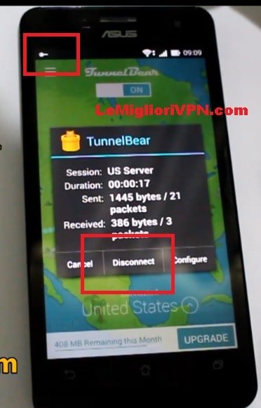 TunnelBear Android