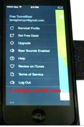 tunnelbear vpn per ios 7