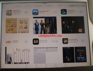 vedere sky go all'estero sull'ipad