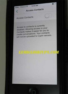 messaggistica istantanea anonima criptata