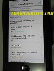 messaggistica istantanea anonima criptata