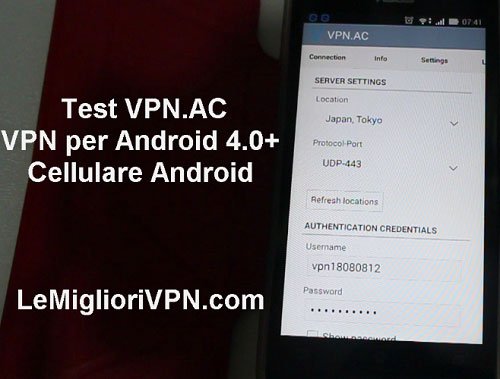 client android vpn.ac