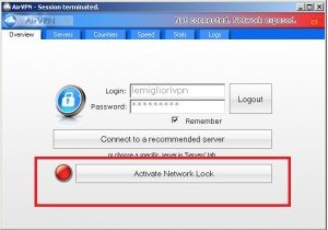 network lock airvpn