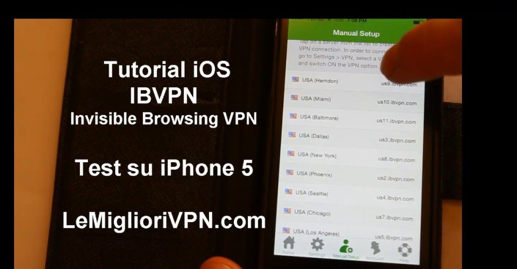 IBVPN per iOS