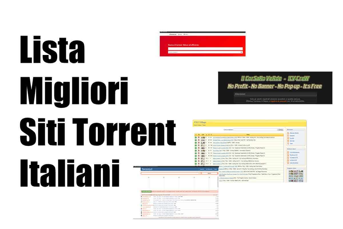 lista migliori siti torrent italiani