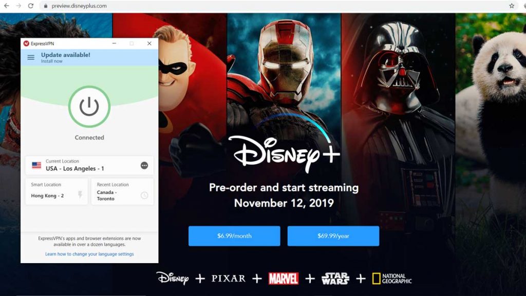 vpn disney plus