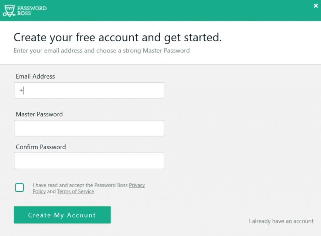 password manager password boss