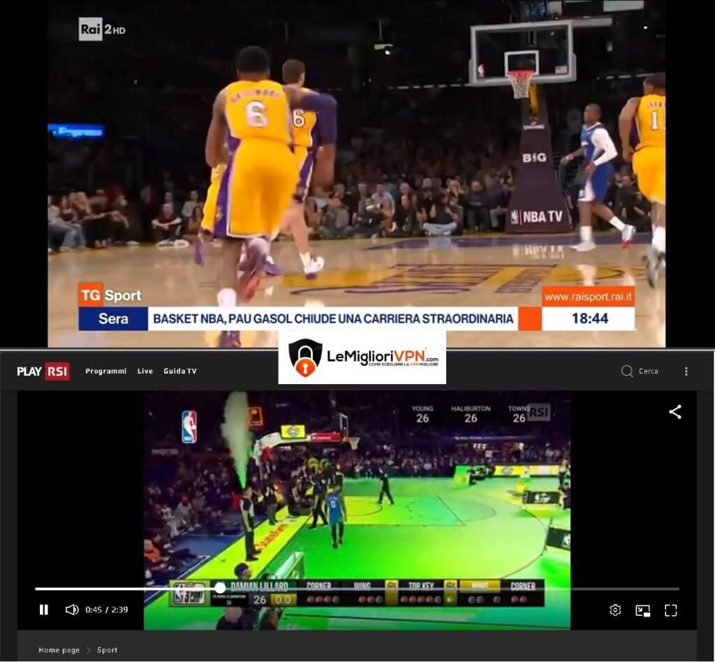 Migliori Siti Streaming di Basket LISTA AGGIORNATA 2024