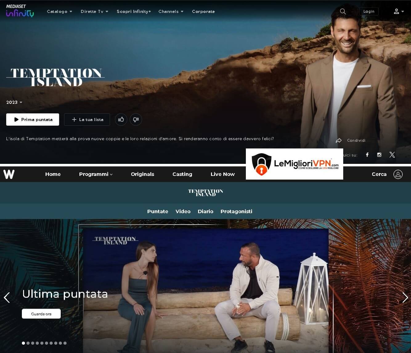 Come vedere Temptation Island streaming gratis nel 2026