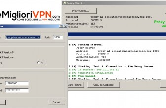 Come testare il Proxy e vedere se funziona prima di iniziare a navigare
