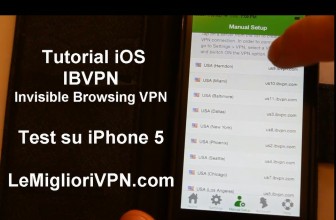 Tutorial IBVPN per iOS | iPhone 5 per iOS 8 o superiore