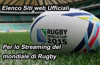 Siti ufficiali dove seguire il mondiale di rugby in streaming