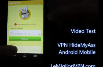 VPN Android HideMyAss | Video prova su cellulare Android